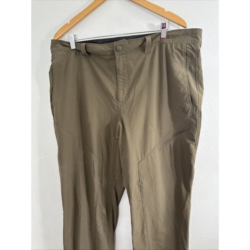 The North Face Pants Mens 40 Tan Hiking Short Court Gorpcore Outdoor Performance